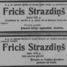Fricis Strazdiņš