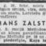 Johans Zalsters