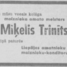 Miķelis Trinīts