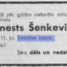 Ernests Šenkevics