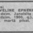 Evelīne Epnere