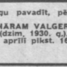 Gunārs Valgers
