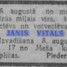 Jānis Vitāls