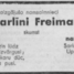 Karlīna Freimane