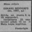 Oskars Bendorfs