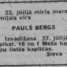 Pauls Bergs