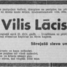 Vilis Lācis
