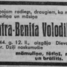 Dzintra Benita Volodikova