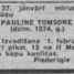 Paulīne Tomsone
