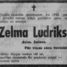 Zelma Ludriks