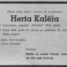 Herta Kalēja