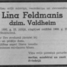Līna Feldmane