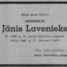 Jānis Lavenieks