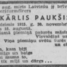 Kārlis Paukšis