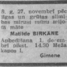 Matilde Birkāne