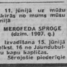 Merofeda Sproģe