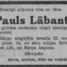 Pauls Lābants