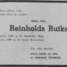 Reinholds Rutks