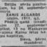 Žanis Algards