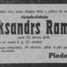 Aleksandrs Ramanis